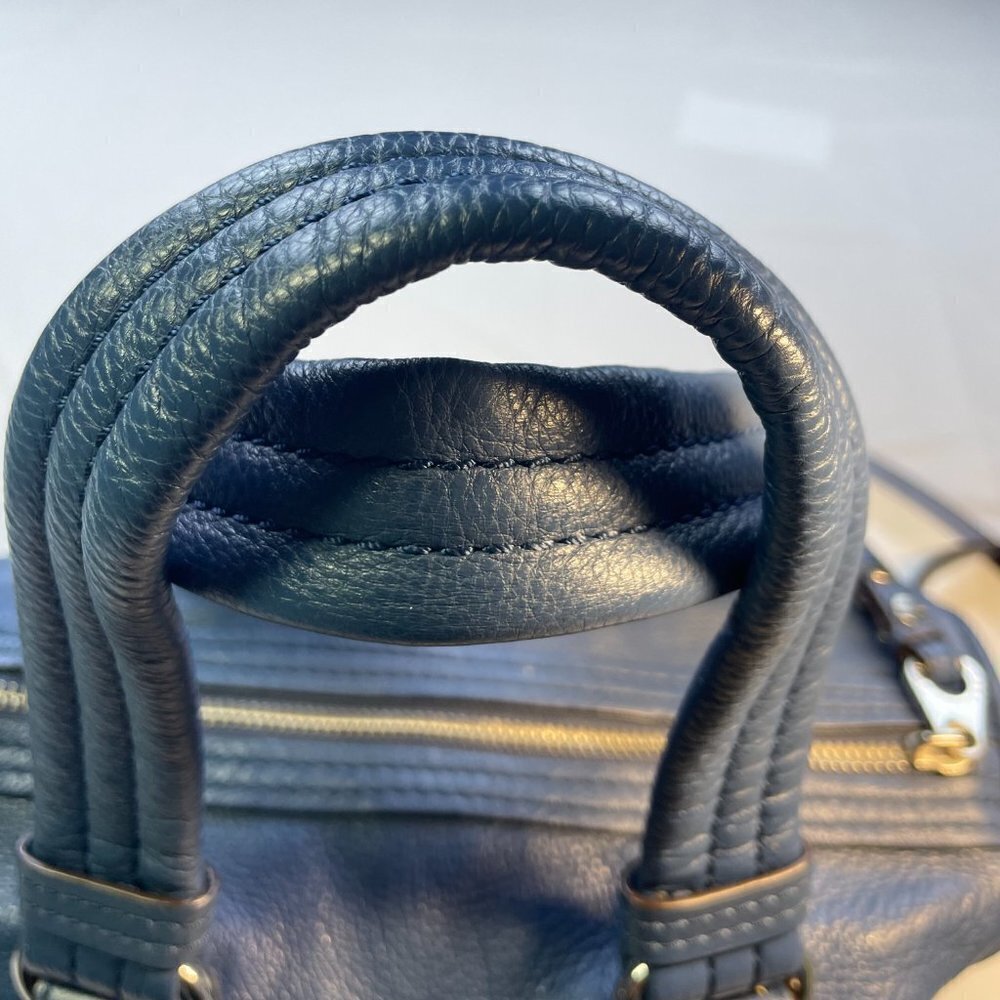 Marc Jacobs Dark Teal Leather Pocketbook - Picture 3 of 9